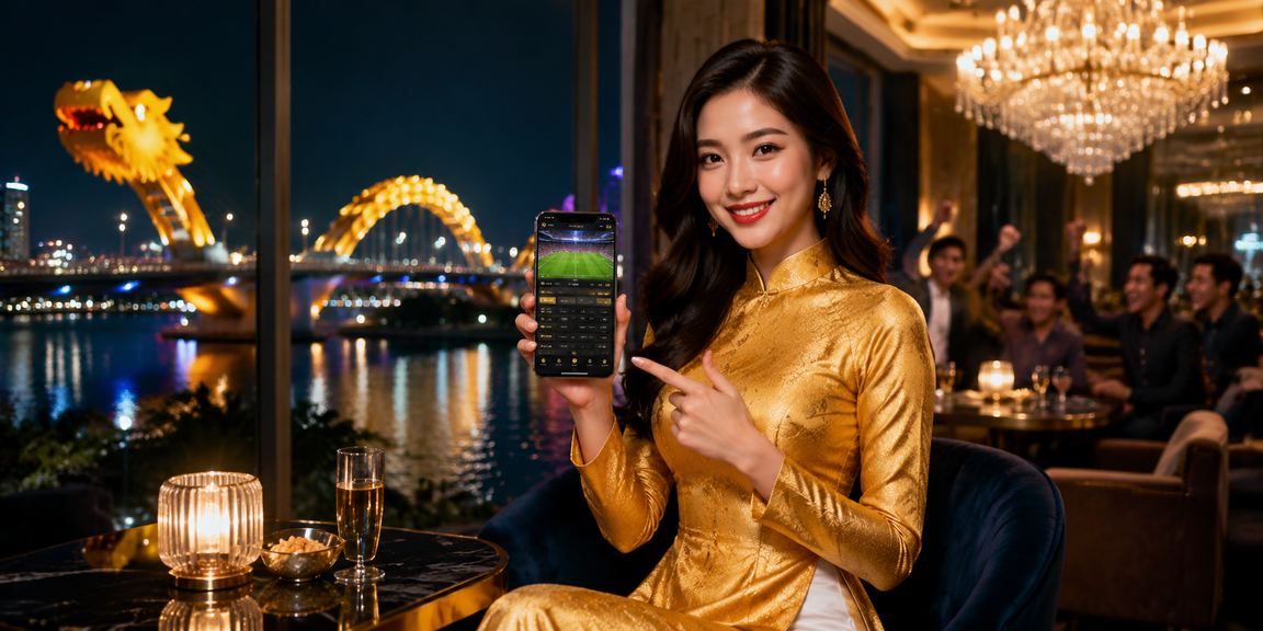 Người dùng thực hiện giao dịch tài chính trên điện thoại tại Đà Nẵng